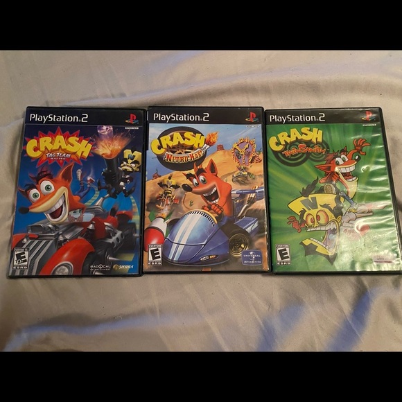 Crash bandicoot bundle for ps2